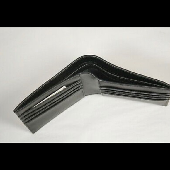 MICHAEL KORS MENS Cooper Pebbled Leather Billfold Wallet With Passcase - Picture 5 of 5